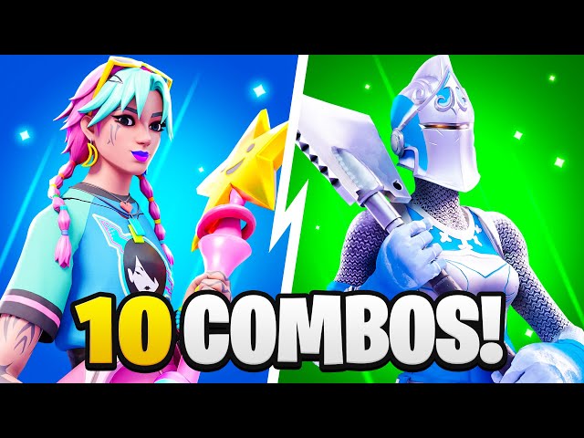 10 Best TRYHARD Skin Combos In Fortnite CHAPTER 4!