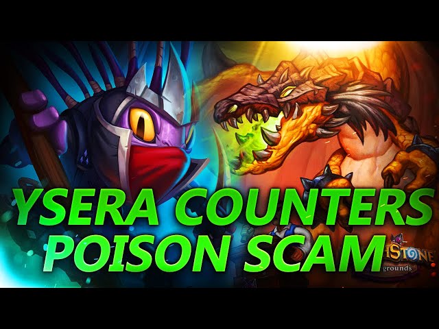 Ysera Counter Poison Scam! | Hearthstone Battlegrounds Gameplay | Patch 21.8 | bofur_hs