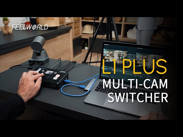 Introducing FEELWORLD L1 PLUS Multi Camera Video Switcher Touch PTZ Control 4K Input Live Streaming