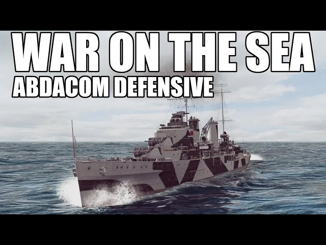 Dutch East Indies Campaign ABDACOM Defensive | War on the Sea | Ep 01
