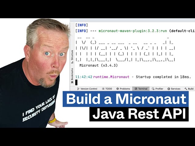 Build a Secure Java REST API with Micronaut
