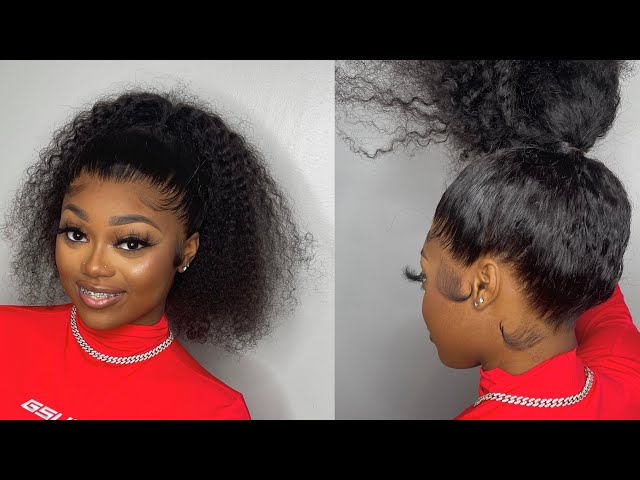 360 WIG INSTALL 😱 | How To Glue The Back Of Your Lace 🔥 | WowAfrican Hair
