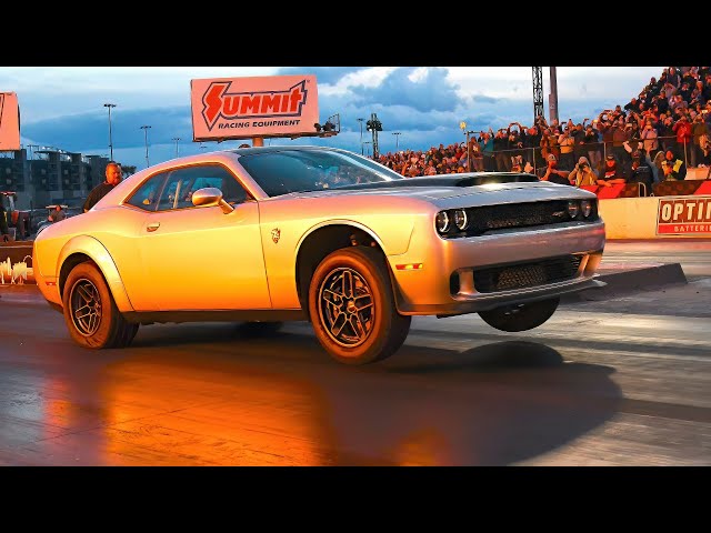 DODGE CHALLENGER SRT DEMON 170 (1,025HP) The Most Powerful Muscle Car in the World!