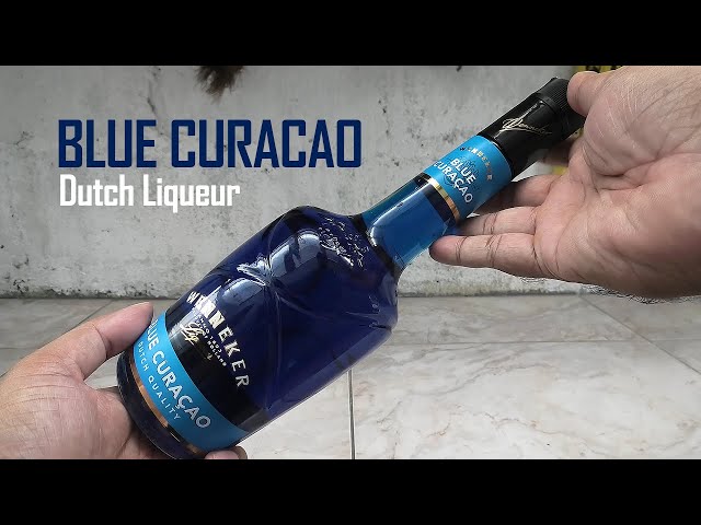 Wenneker Blue Curacao Dutch Liqueur Review & Taste Test