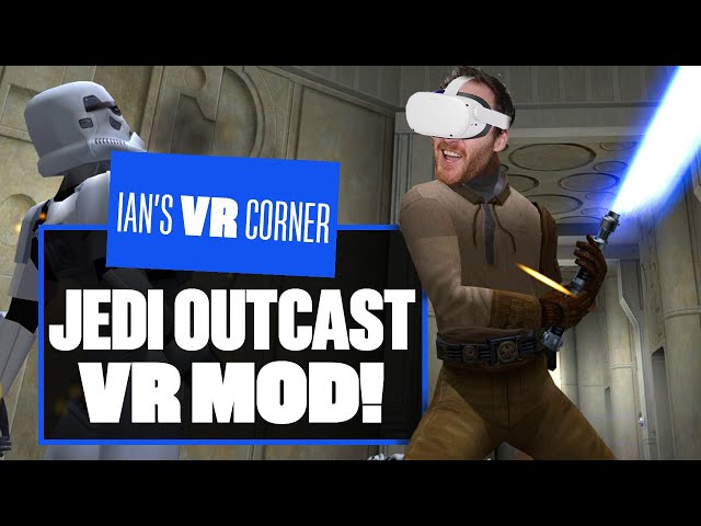 Classic Jedi Knight II: Jedi Outcast is now playable in VR!  - JKXR QUEST 2 GAMEPLAY - VR Corner