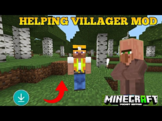 Villager work for you in Minecraft Pocket edition |Villager work for you in Minecraft PE 1.20.70+