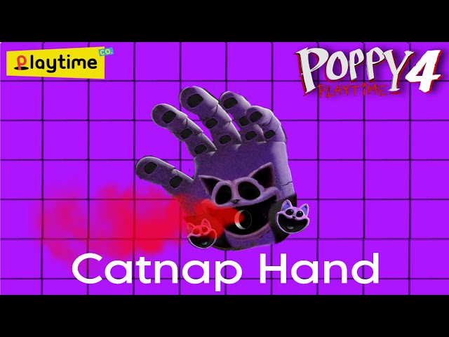 Poppy Playtime Chapter 4: New Catnap Hand VHS Tape