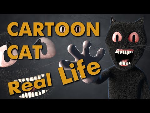 Cartoon Cat in Real Life