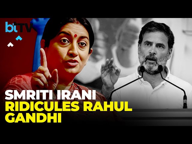Smriti Irani On Rahul Gandhi: Gandhis Absent From Amethi For Years