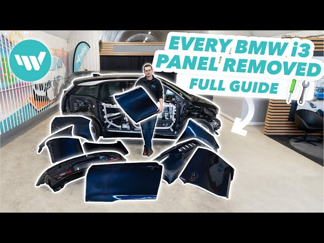 BMW i3: Removing Every Panel From Our SPECIAL PROJECT CAR