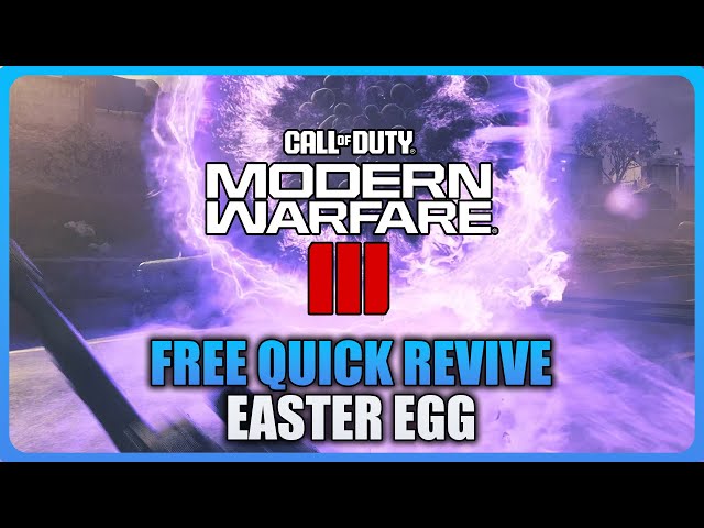 MW3 Zombies - Free QUICK REVIVE Easter Egg (Free Secret Perk)