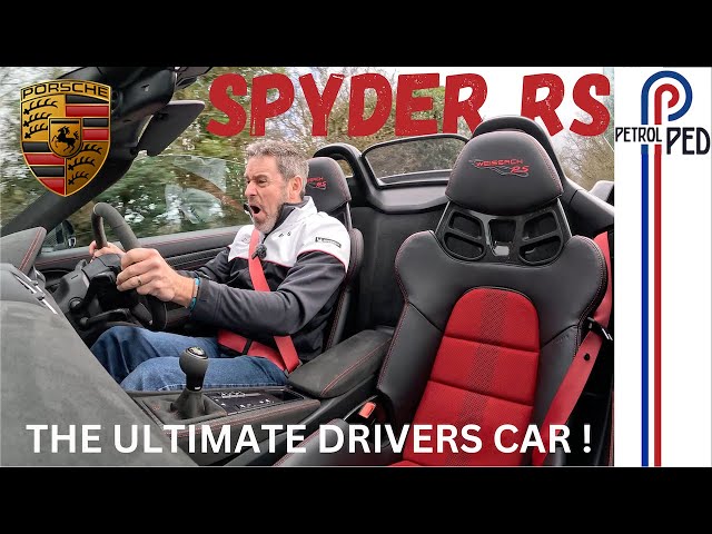 Porsche Spyder RS - The best car Porsche make and don't worry about the roof ! | 4K