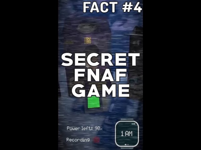 SECRET FNAF Game! (FNAF Explained) #Shorts #FNAF