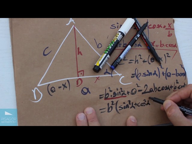 Kosinüs Teoremi ve İspatı - Matematik ve İspat