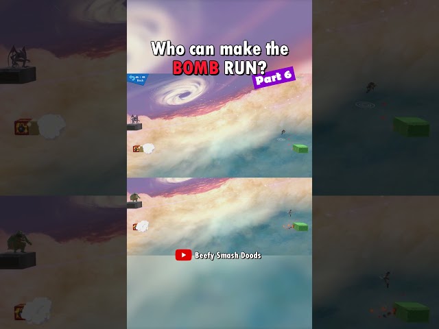 Who can make the BOMB RUN in Smash Ultimate? (Part 6)