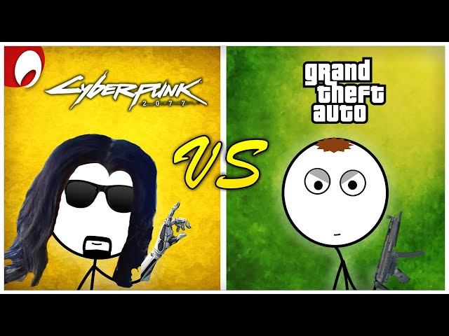 Cyberpunk Gamers vs GTA Gamers