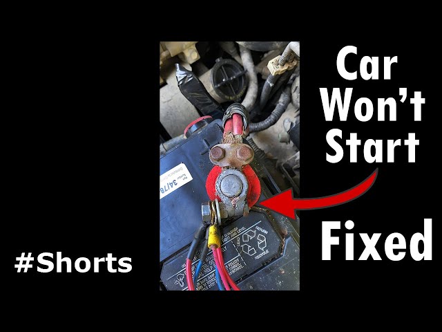 Fix a Car that won’t Start #Shorts