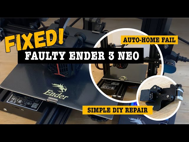 FIXED! Ender 3 Neo factory pre-assembly fault – solved in under an hour – and all still in warranty.