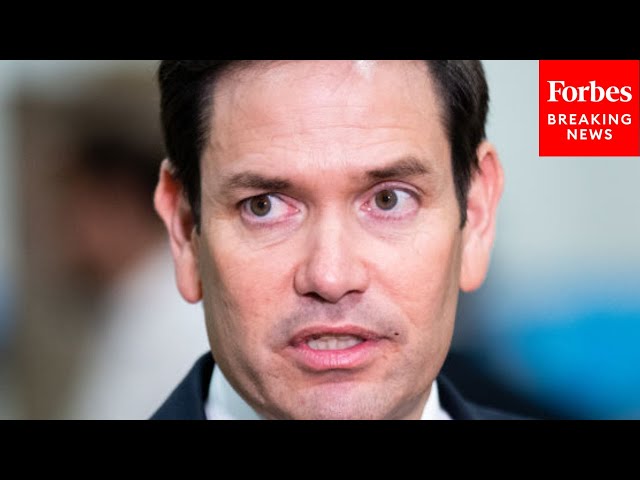 'This Is Legislative Blackmail': Marco Rubio Decries Lack Of 'Compromise' In Foreign Aid Package