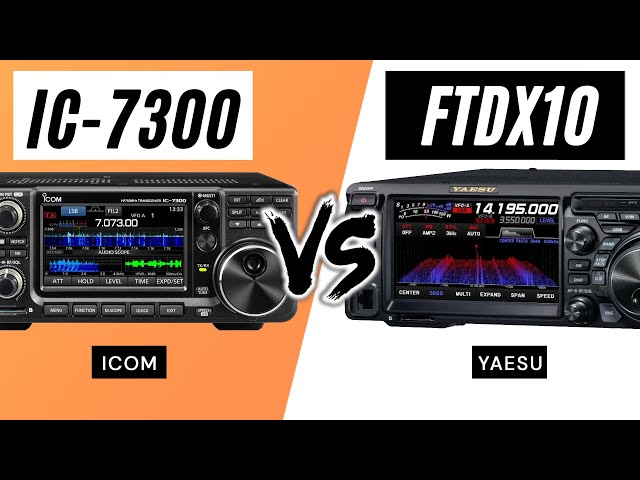FTdx10 vs IC-7300 Comparison