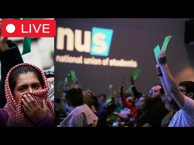 🚨 LIVE: UK National Students Union To EXPEL Jewish Students