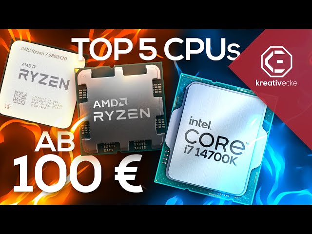 AMD ist einfach BESSER (momentan)! TOP 5 GAMING Prozessoren 2023! Die besten Gaming CPUs 2023...