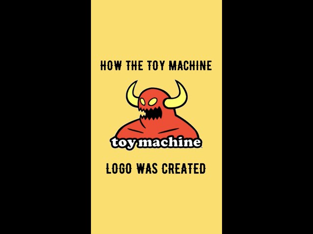 How The Toy Machine Skateboards Logo Was Created? #shorts