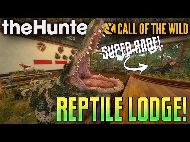 The BEST Crocodile & Alligator Trophy Lodge on YouTube?! | Call of the Wild
