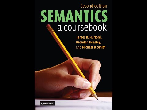 Semantics: a coursebook KSA