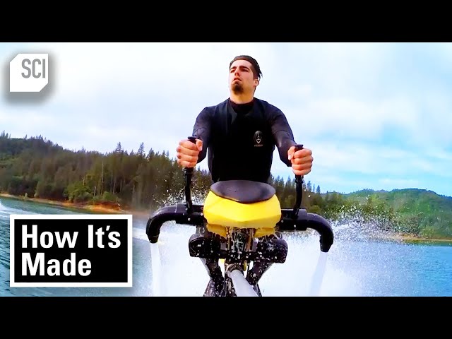The Process of Creating Flying Water Bikes and Throttle Position Sensors | How It's Made