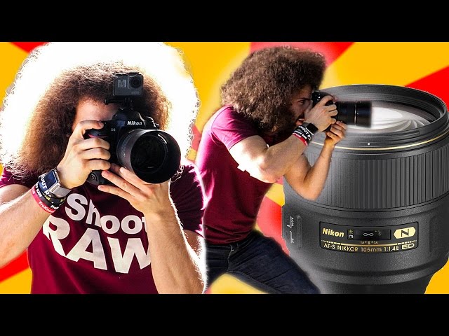 Nikon 105mm F1.4 "Real World Review": The BEST Sharpest Portrait Lens I've Ever Used
