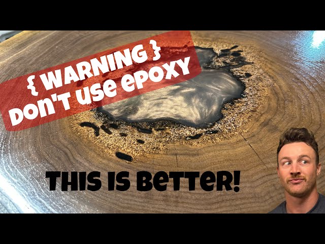 So you want to do an epoxy finish? DO THIS Instead | End Table Build