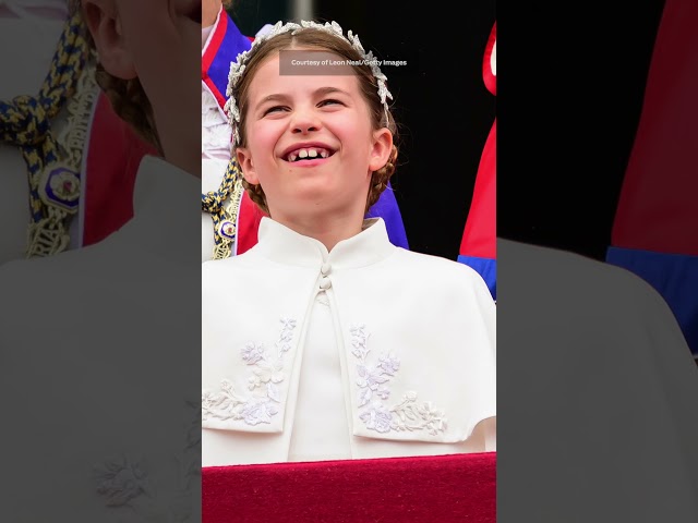 Prince Louis and Princess Charlotte | Coronation Highlights #shorts