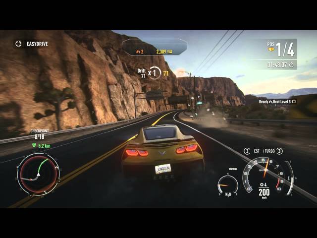 Need for Speed Rivals - Hot Pursuit (Corvette Stingray)