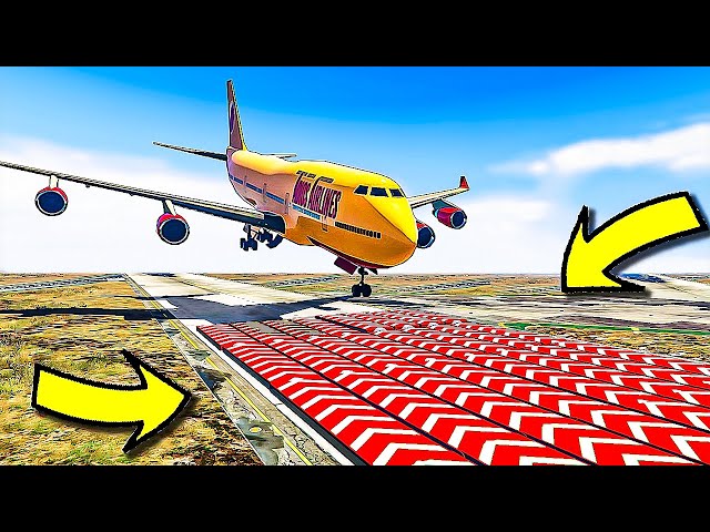 Can 1000 speed nerfs stop a plane in GTA 5?