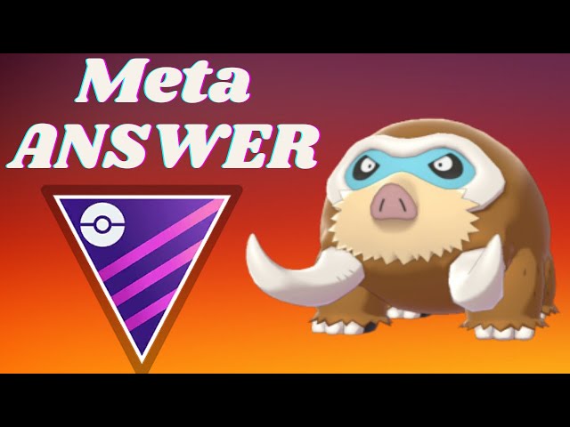 Mamoswine deals with almost all of the META in Master League Classic
