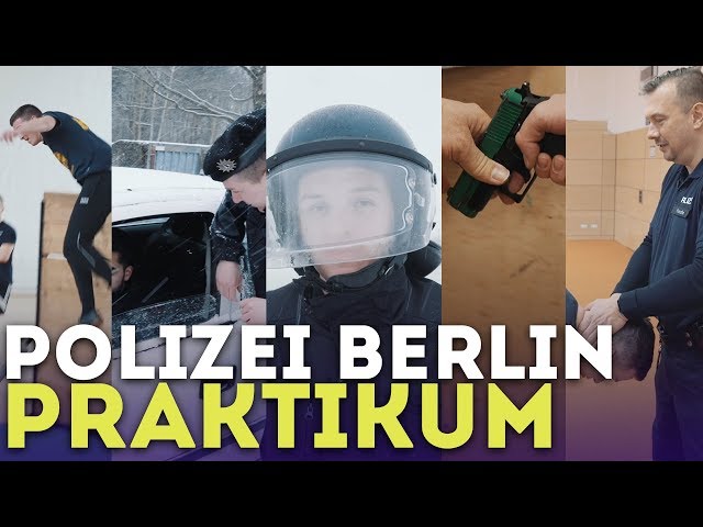 Hände hoch! Praktikum bei der Polizei Berlin! | Ein Aaron für alle Fälle!