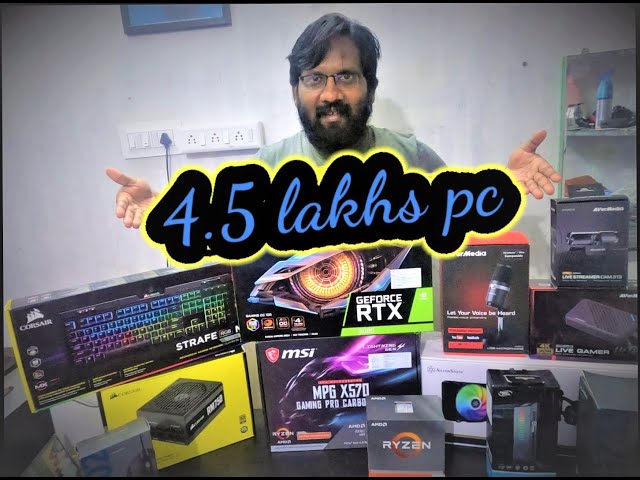 First pc with RTX 3080 in Tamil Gaming community | 450k ultimate Gaming pc in Tamil at Legend Family