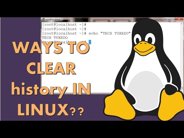 How to clear history in linux