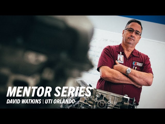 Universal Technical Institute (UTI) Orlando, FL, Automotive Instructor David Watkins on Teaching