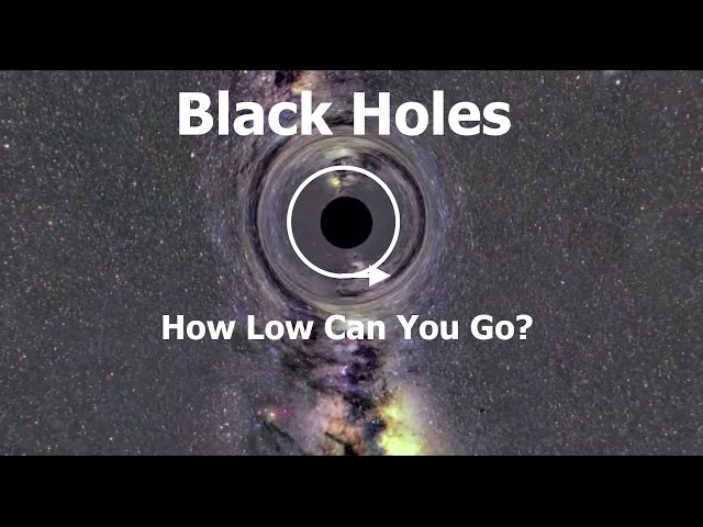 How Close Can You Orbit A Black Hole?