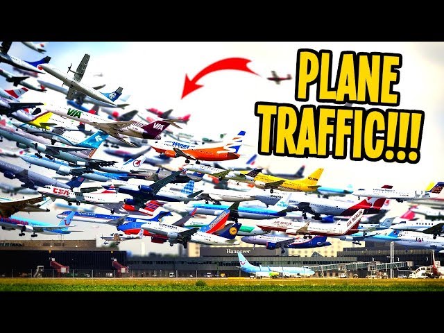 Traffic so Horky Borky even Planes are Gridlocked in Cities Skylines!