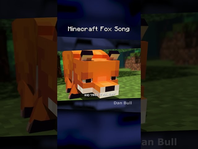 What do you think of the new Minecraft Mob song? 🦊 #minecraft