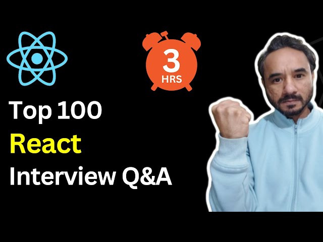 Top 100 React JS Interview Questions and Answers