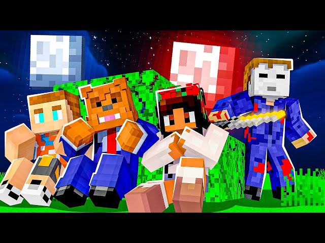 My Friends Are Being Hunted By MICHAEL MYERS In Minecraft!