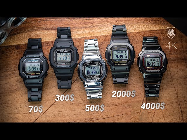 What’s the difference, which one to get & why?! G-Shock Square tier comparison.