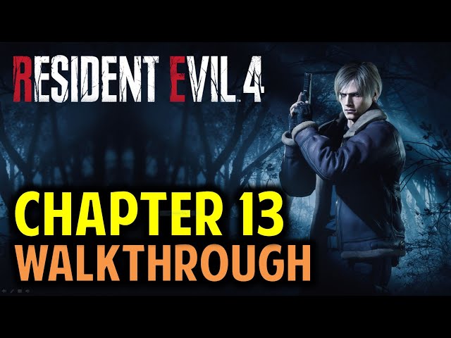Chapter 13 Full Walkthrough: Get Level 3 Keycard & Rescue Ashley | Resident Evil 4 Remake