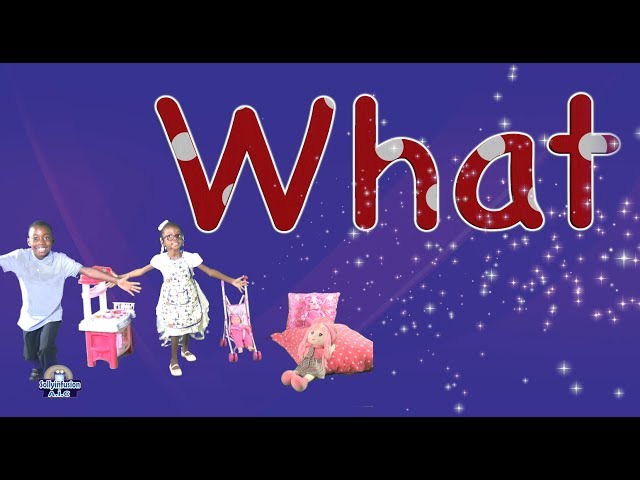 Sight Word "WHAT"