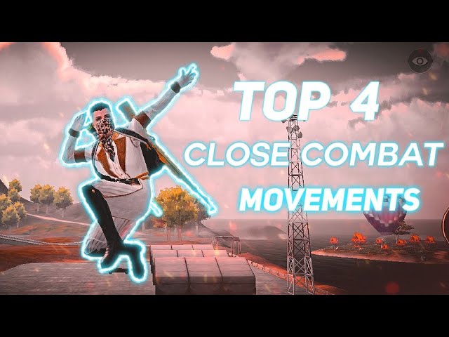 TOP 4 EASY MOVEMENTS | That will IMPROVE Your Close Combat Skills | PUBG Mobile