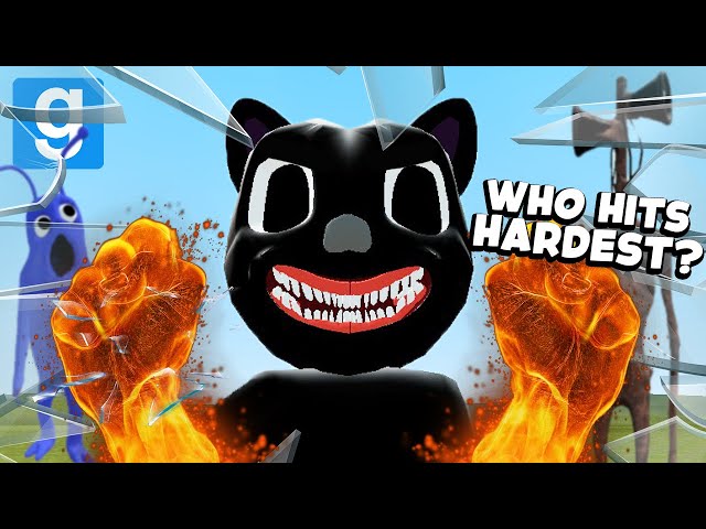 WHO HITS HARDEST?! - TREVOR HENDERSON (Garry's Mod Sandbox) | JustJoeKing